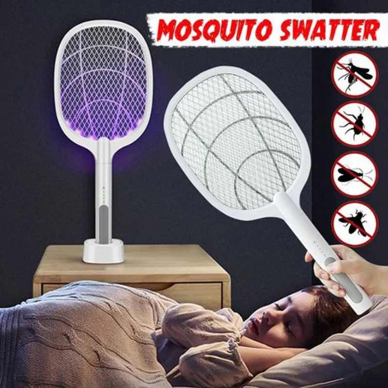 Nova USB Rechargeable Mosquito Racket | ME-903 Model | | Electric Insect Killer Swatter | For Indoor & Outdoor Use - Image 6