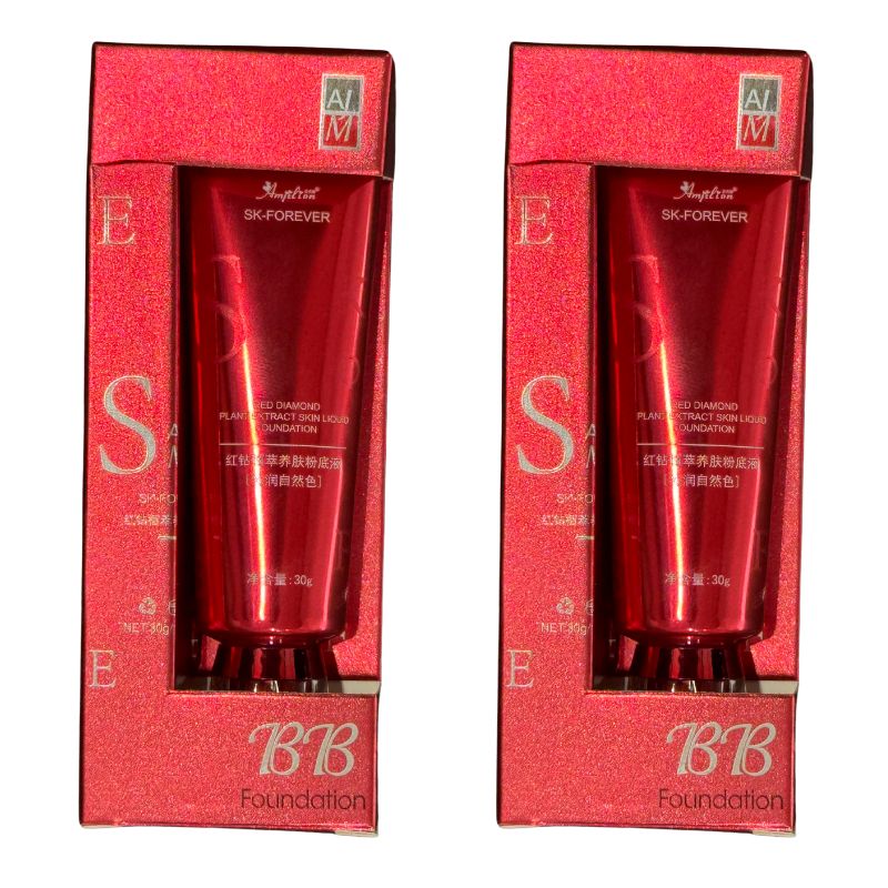 BB Waterproof Liquid Foundation | Full Coverage, Matte Finish, Long-Lasting, Oil-Control | 30g - Image 3
