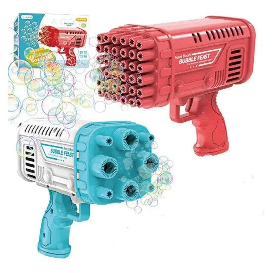 Bazooka Bubble Water Gun | Bubble Blaster Toy for Kids | Outdoor Fun - Image 5