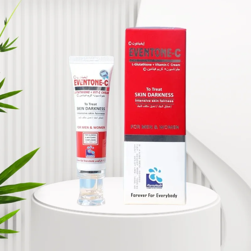Eventone-C Skin Brightening Cream with L-Glutathione & Vitamin C for Radiant, Even-Toned Skin - Image 4