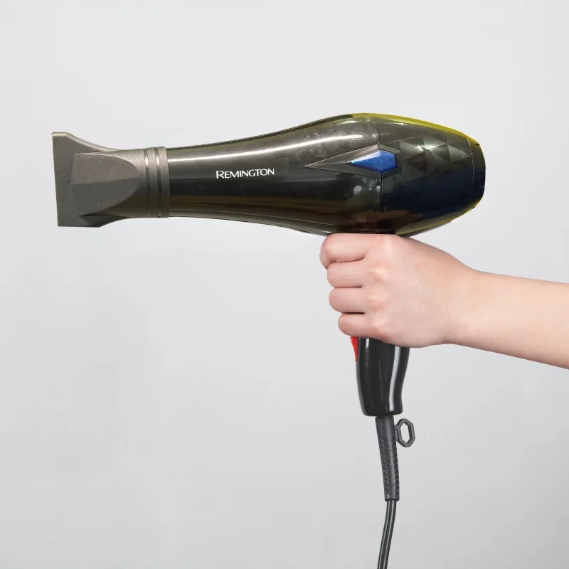 Remington Hair Dryer R-6010 Professional Ionic Dryer with 3 Speed Settings and DC Strong Motor - Image 8