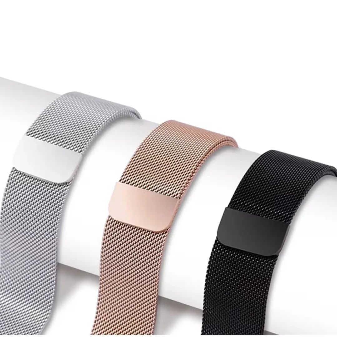 Grey | Apple Watch Milanese Magnetic Loop Strap | Stainless Steel Band | 42mm / 44mm / 45mm - Image 3