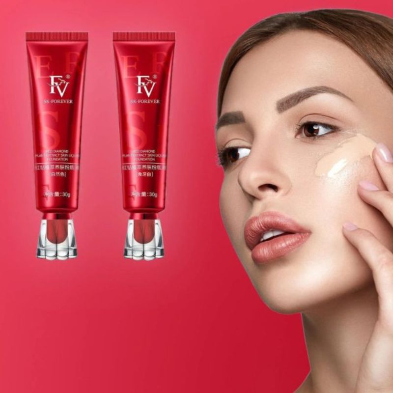 FV Liquid Foundation | Full Coverage, Matte Finish, Long-Lasting Makeup | 30g - Image 4