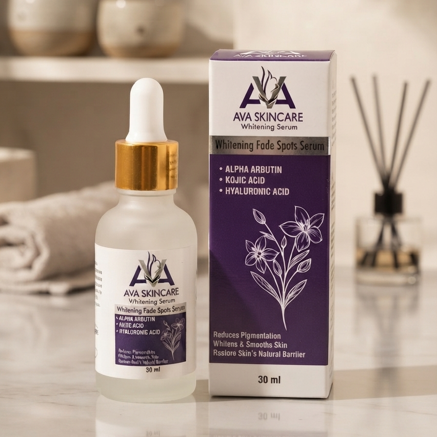 AVA Fade Spots Serum | Brightening & Dark Spot Care Serum | Hydrating Night Serum | 30ml - Image 4