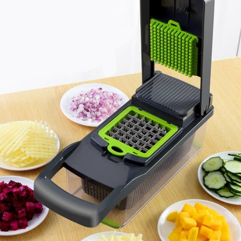 14-in-1 Mandoline Slicer & Vegetable Chopper | Multifunctional Food Cutter & Grater - Image 3