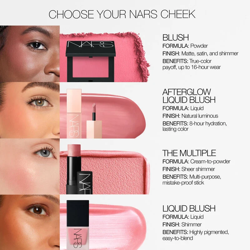 Behave | NARS Afterglow Liquid Blush 7ml Buildable Hydrating Blush with Sodium Hyaluronate and Vegan Protein - Image 5