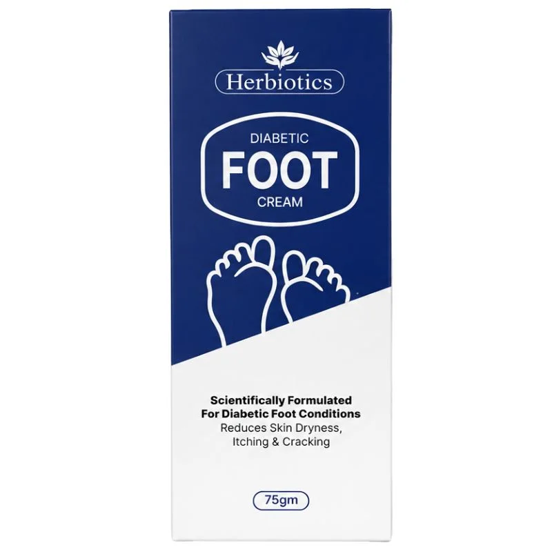 Herbiotics Oxipro Diabetic Foot Cream | Intensive Moisturizing Cream for Dry, Cracked & Itchy Feet | 75g - Image 3