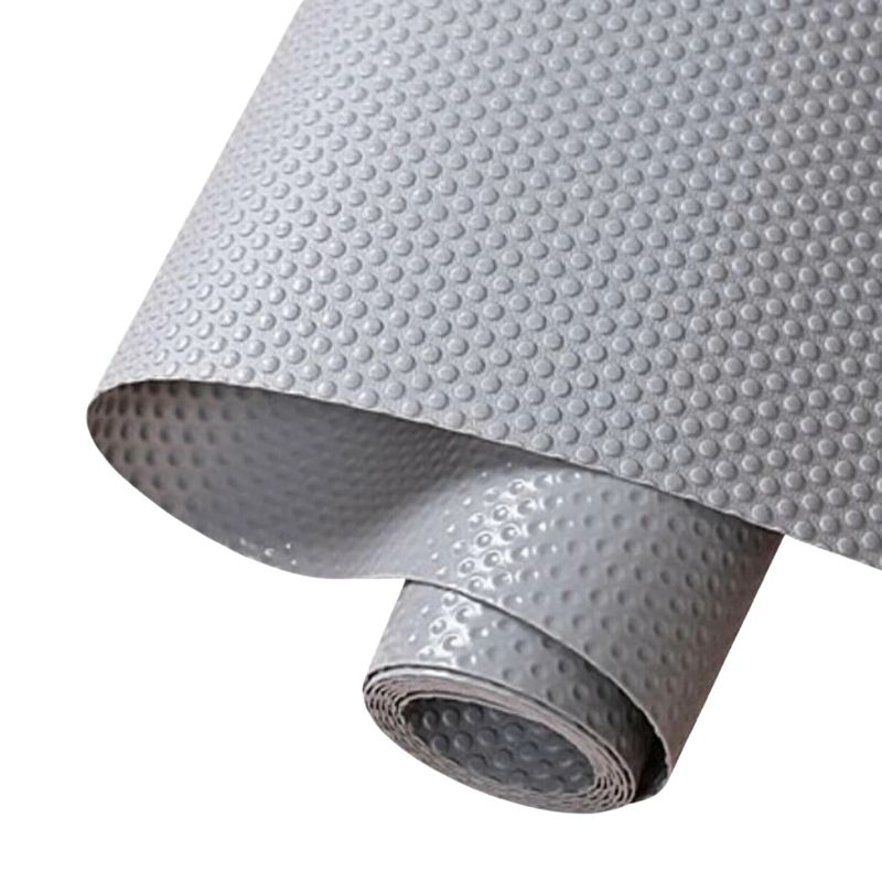 Anti-Slip Fridge & Shelf Mat | Waterproof Washable Liner for Kitchen Drawers Cabinets | Dark Grey - Image 3