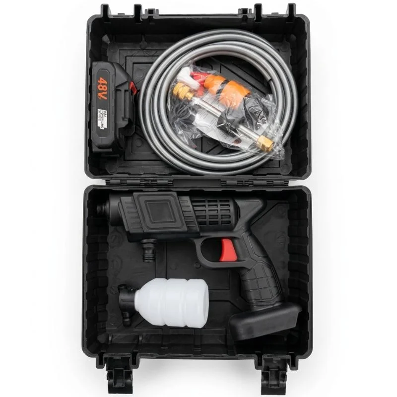 Automatic Cordless Car Wash Spray Gun 48Vf Pakistan | Wireless High Pressure Foam Jet Washer - Image 3