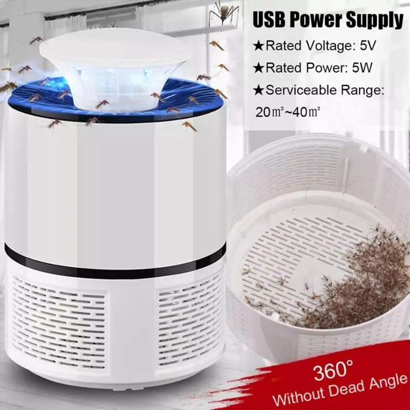 USB Mosquito Trap Lamp | UV LED Insect Killer with Suction Fan | Chemical-Free Fly & Bug Repellent - Image 6