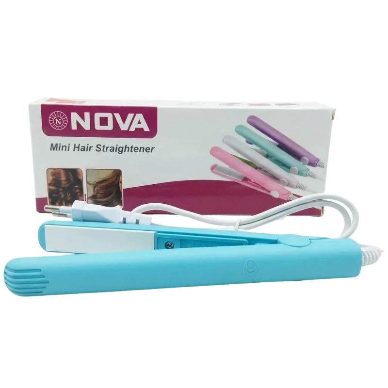 Mini Portable Ceramic Hair Straightener & Curler | Frizz-Free Smooth Hair | Random Color - Image 10