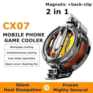 MEMO CX07  Mobile Cooling Fan 15W | Semiconductor Phone Cooler for Gaming | Magnetic Mobile Radiator for Android & iPhone
