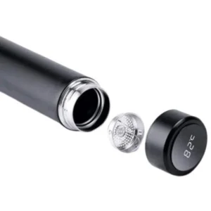 LED Temperature Display Water Bottle Stars Design | Smart Stainless Steel Vacuum 500ml Flask | Random Color