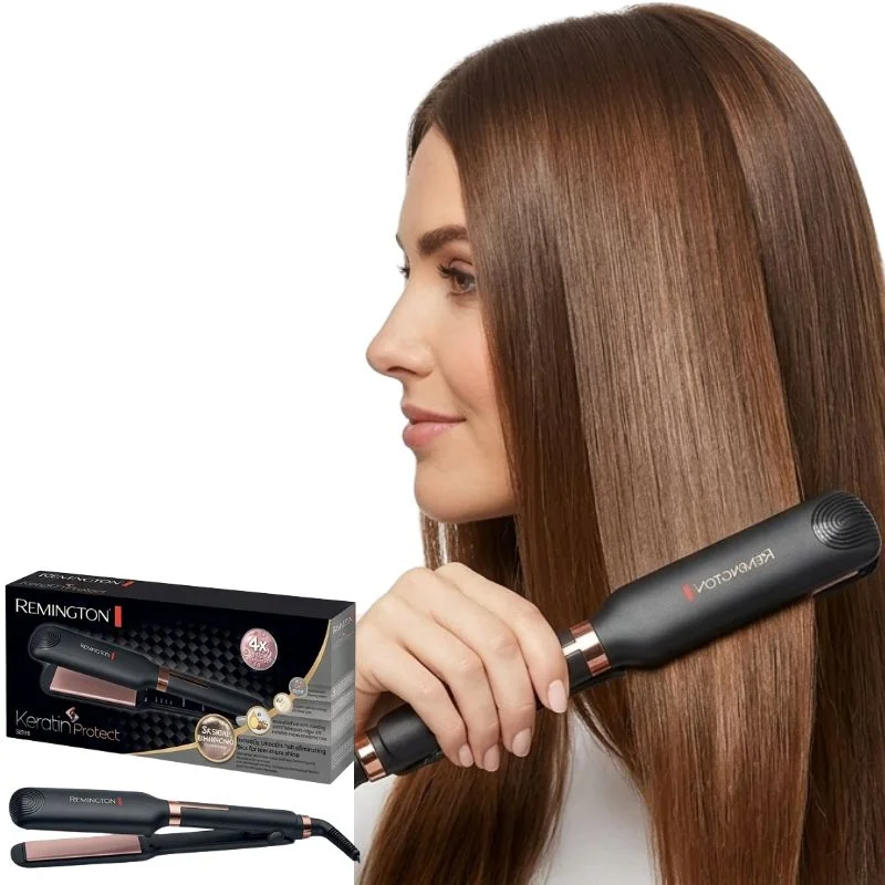 Remington Keratin Protect Intelligent Hair Straightener | Model FR-2028 | Advanced Ceramic Plates & Heat Protection Sensor - Image 4
