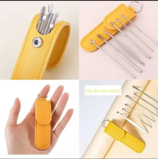 6-Piece Ear Wax Cleaning Kit | Portable & Easy to Use - Image 8