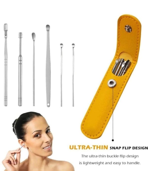 6-Piece Ear Wax Cleaning Kit | Portable & Easy to Use - Image 4