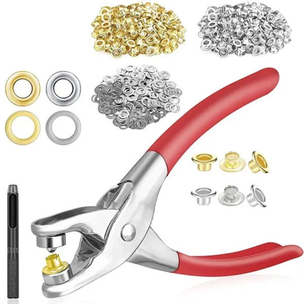 Metal Hand Press Tich Button Fixer Machine with 25 Snap Buttons | Durable & Easy-to-Use DIY Tool - Image 4