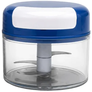 Manual Mini Hand Pull Food Chopper | Spin Cutter Vegetable & Fruit Chopper | Food Processor for Onion, Garlic, Salad & Kitchen Use
