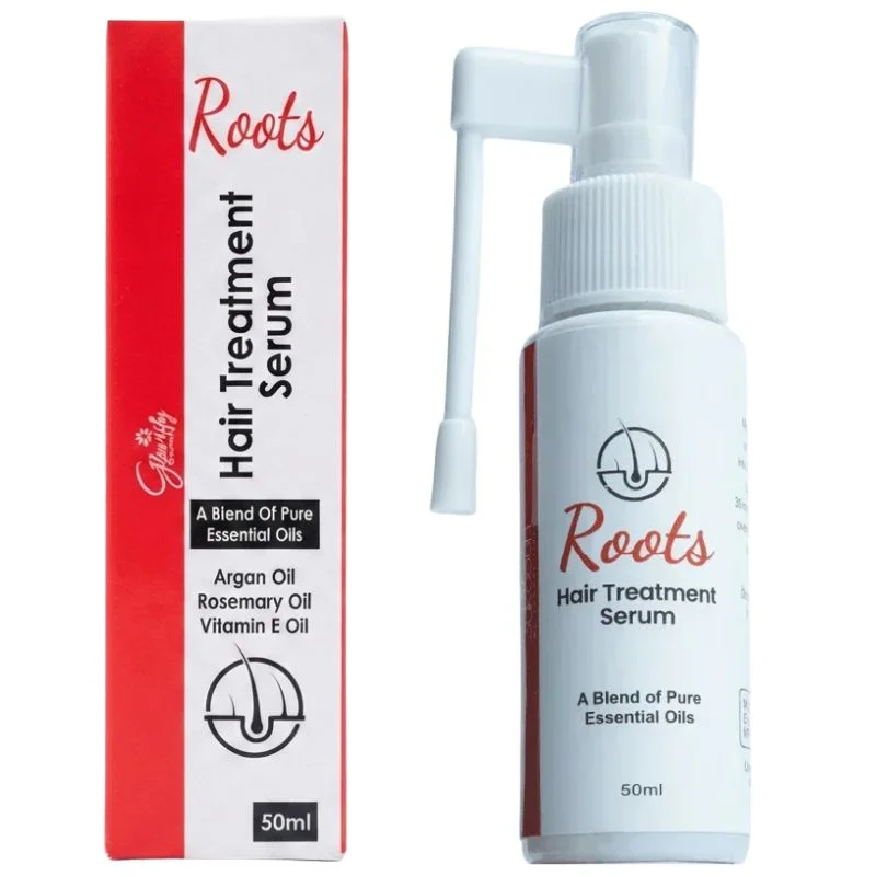 Roots Hair Treatment Serum | Nourishing Hair Growth Serum for Men & Women | Smooth, Shiny & Frizz-Free Hair | 50ml - Image 7