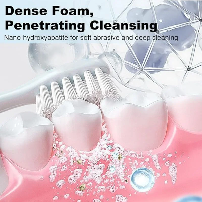 7.5% Nano-Hydroxyapatite Toothpaste | Deep Cleaning & Advanced Enamel Protection | Fluoride-Free Mint Toothpaste for Sensitive Teeth | Fresh Breath & Daily Oral Care - Image 7