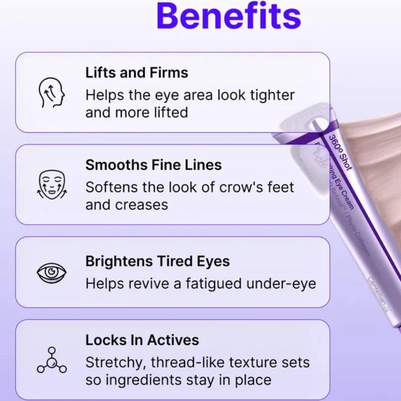 Centellian24 360° Shot PDRN Lifting Eye Cream | Anti-Aging Eye Cream for Wrinkles, Puffiness & Dark Circles | Firming & Hydrating Formula | 30ml - Image 9