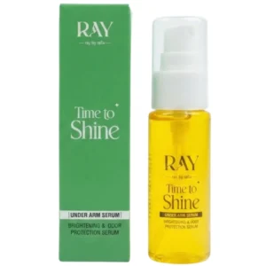 Ray Time To Shine Underarm Serum | Brightening Underarm Serum with Niacinamide, Alpha Arbutin & Hyaluronic Acid | Lightweight Daily Care | 30ml